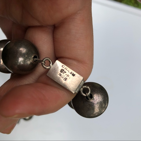 Mexican sterling silver necklace - Picture 6 of 7